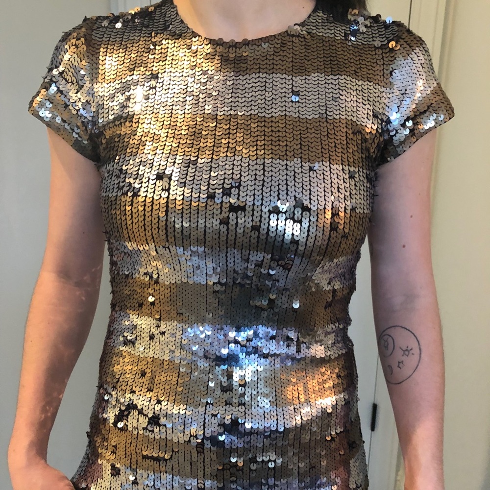 Sparkley Alice and Olivia Top